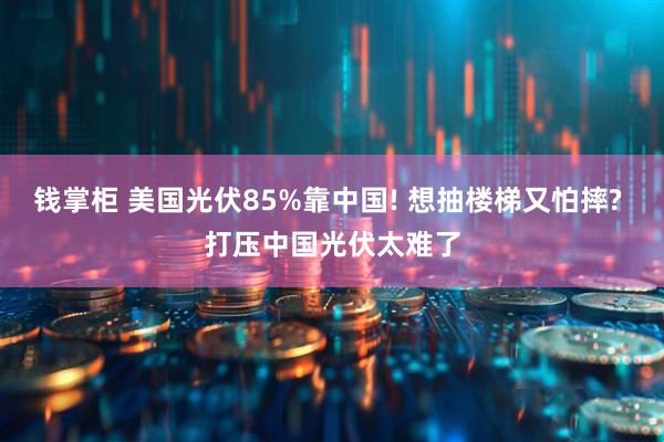 钱掌柜 美国光伏85%靠中国! 想抽楼梯又怕摔? 打压中国光伏太难了